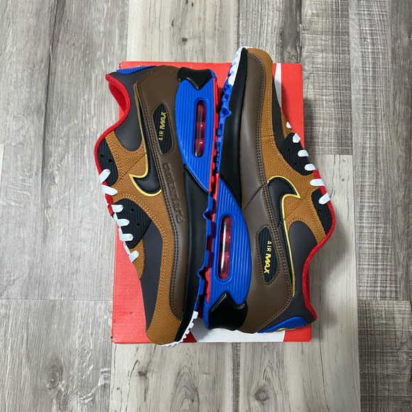 Nike Air Max 90 x EA SPORTS Velvet Brown/Black Size 11.5 NEW FN1870-200 - Picture 2 of 6